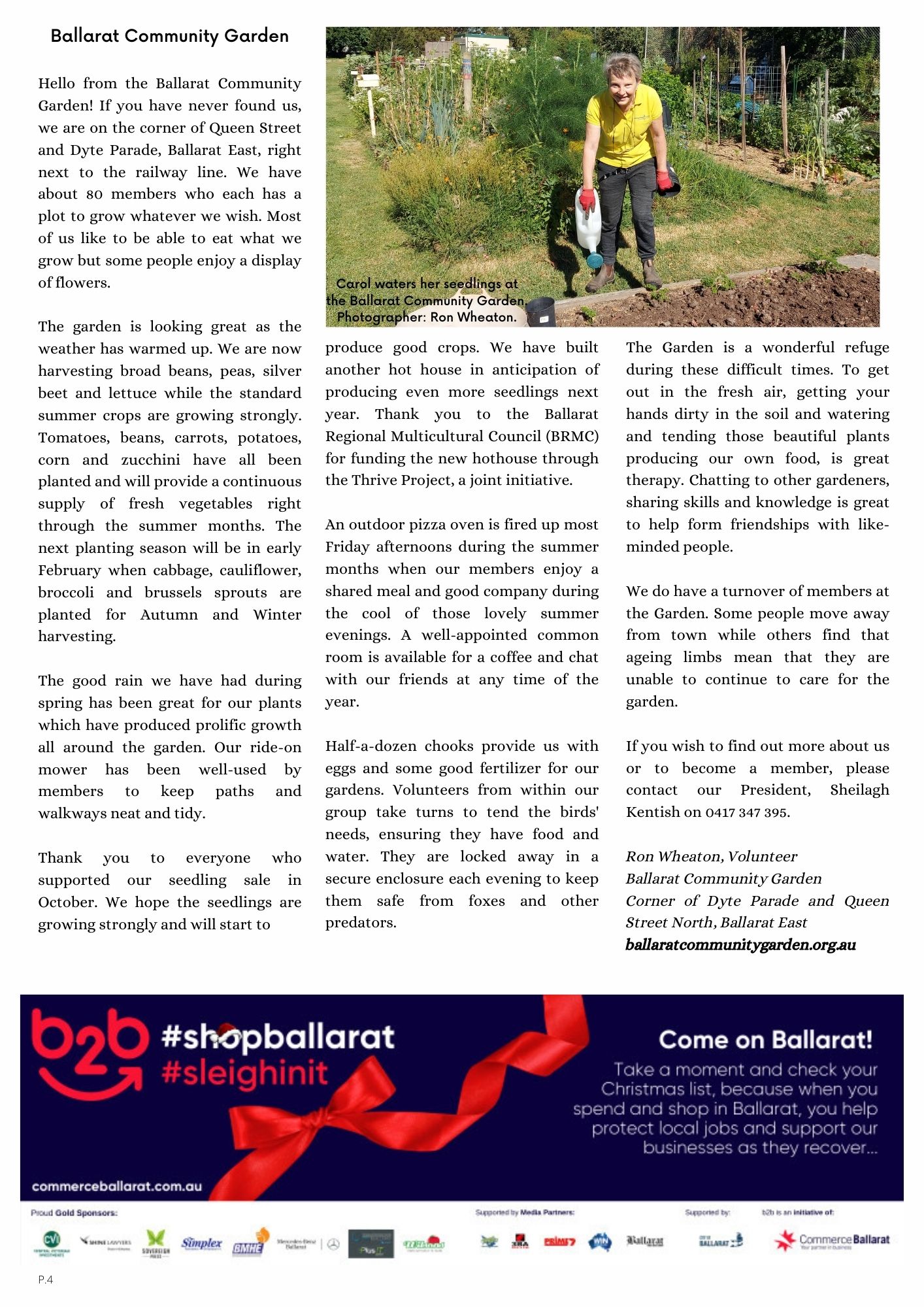 Ballarat East Community News Edition 5 p4