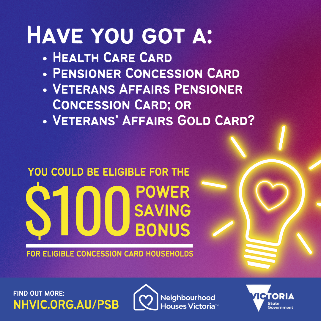 $100 Power Saving Bonus