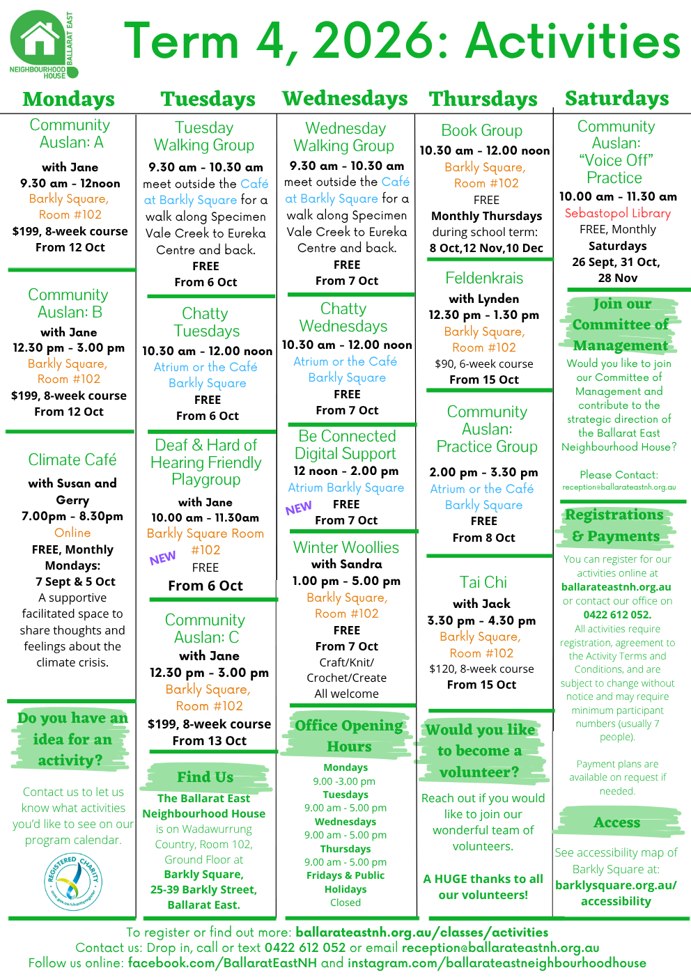 FINAL Activities Calendar Term 2 2026 2104